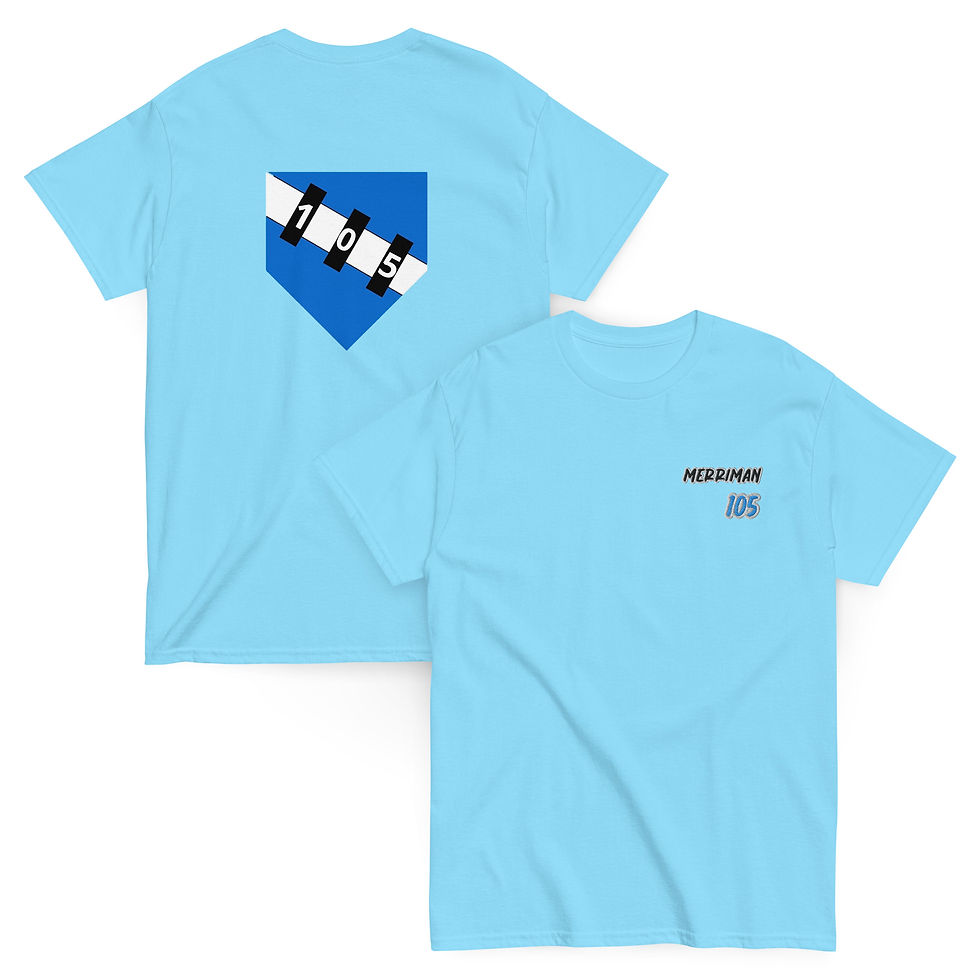 Thumbnail: Unisex classic Merriman 105th year tee