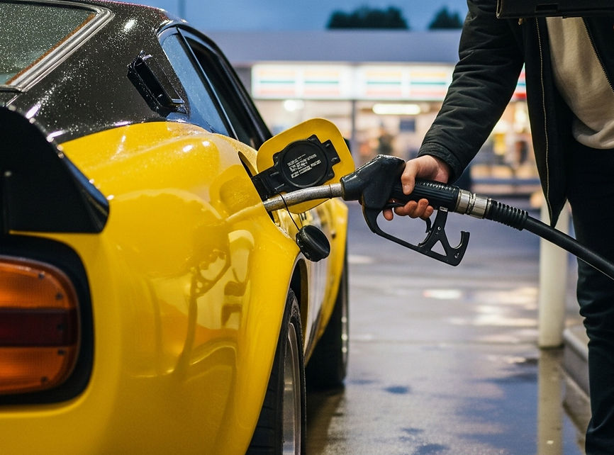 Diesel in a petrol car