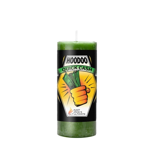 Aunt Jacki's Hoodoo Quick Cash Intention Candle 意念蠟燭 Aunt Jacki's Hoodoo Quick Cash Intention Candle 意念蠟燭