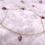 Thumbnail: Pink Tourmaline Anklet