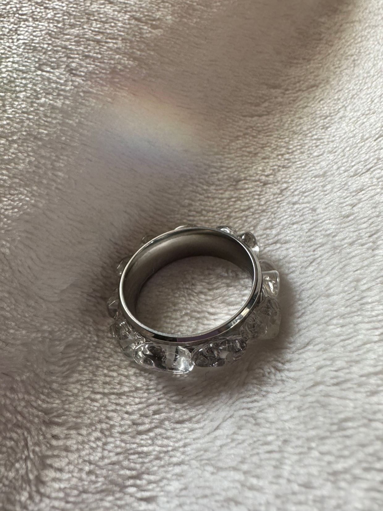 All Around Stainless Steel Ring