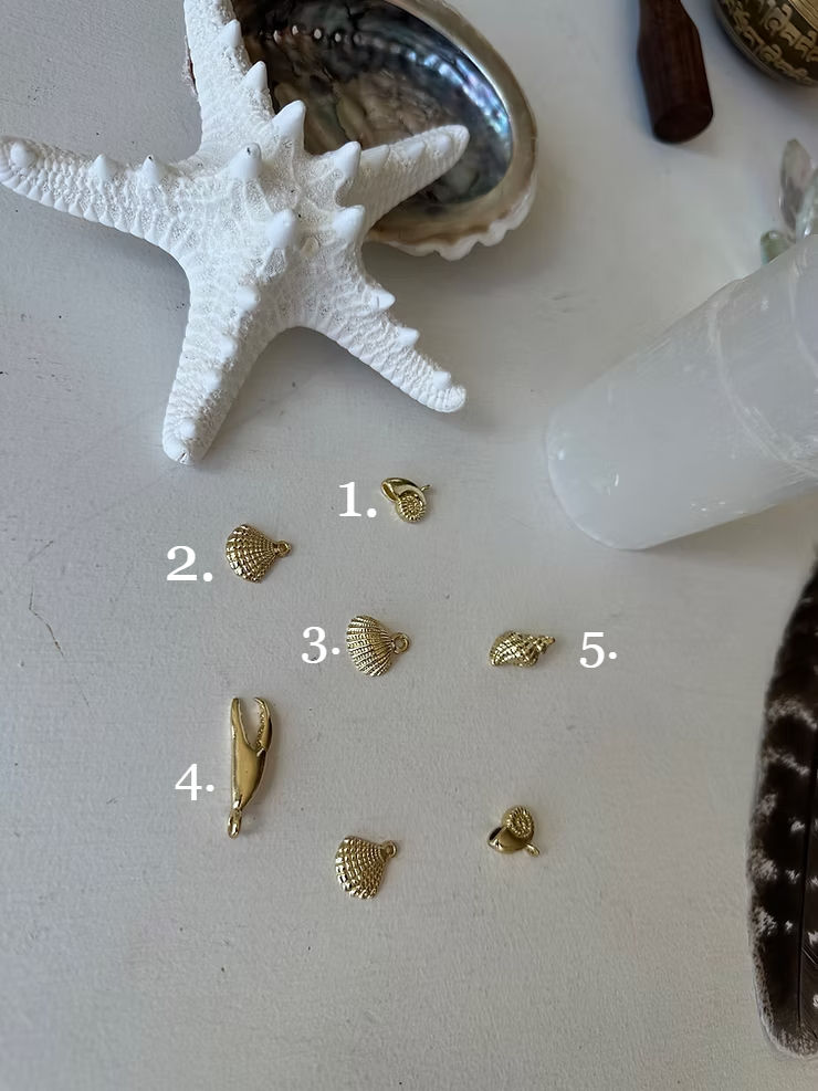 Thumbnail: Quartz Anklet - The Atlantean - Lemurian Collection Charm