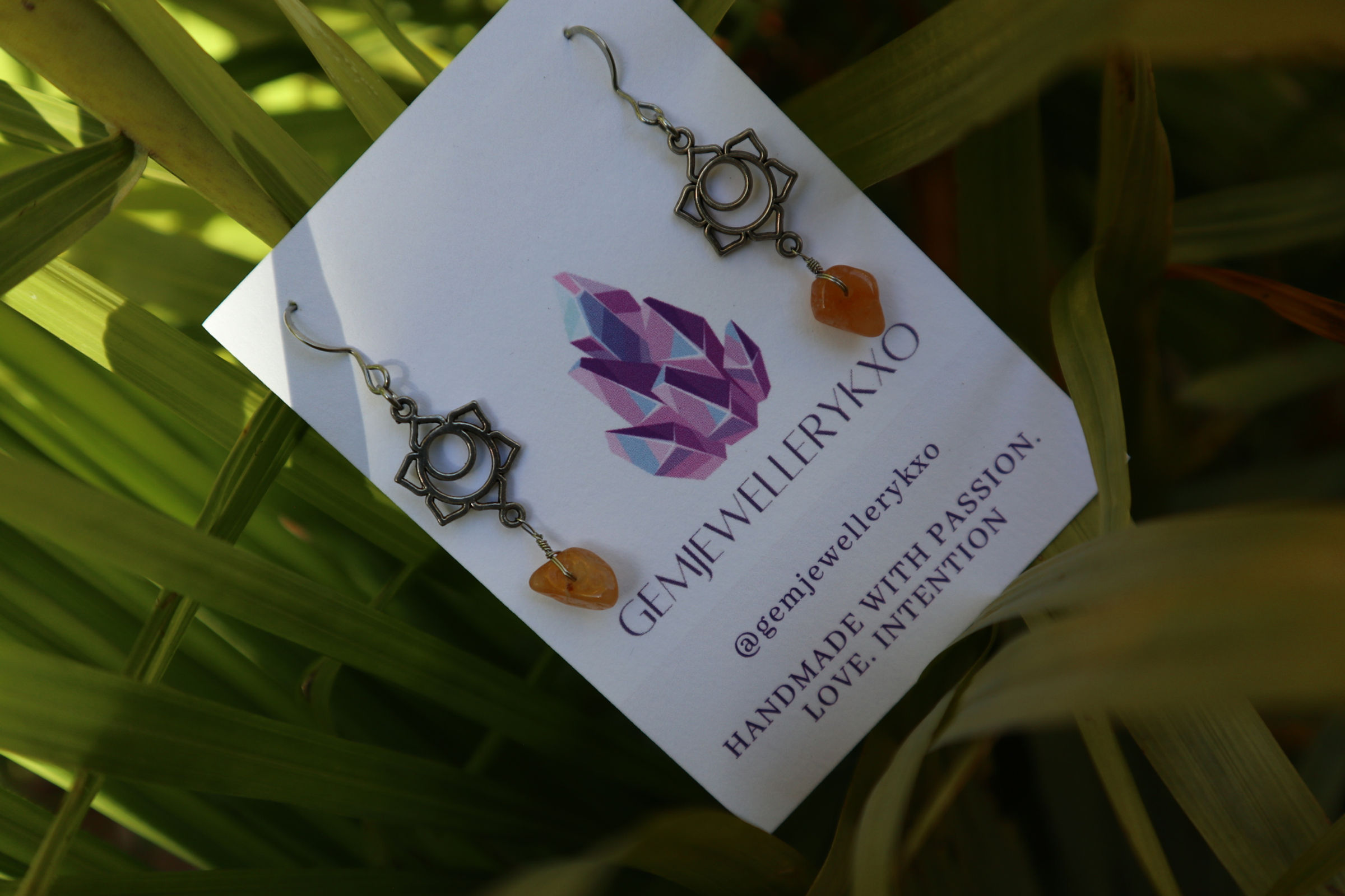 Swadhisthana - Sacral Chakra Earrings