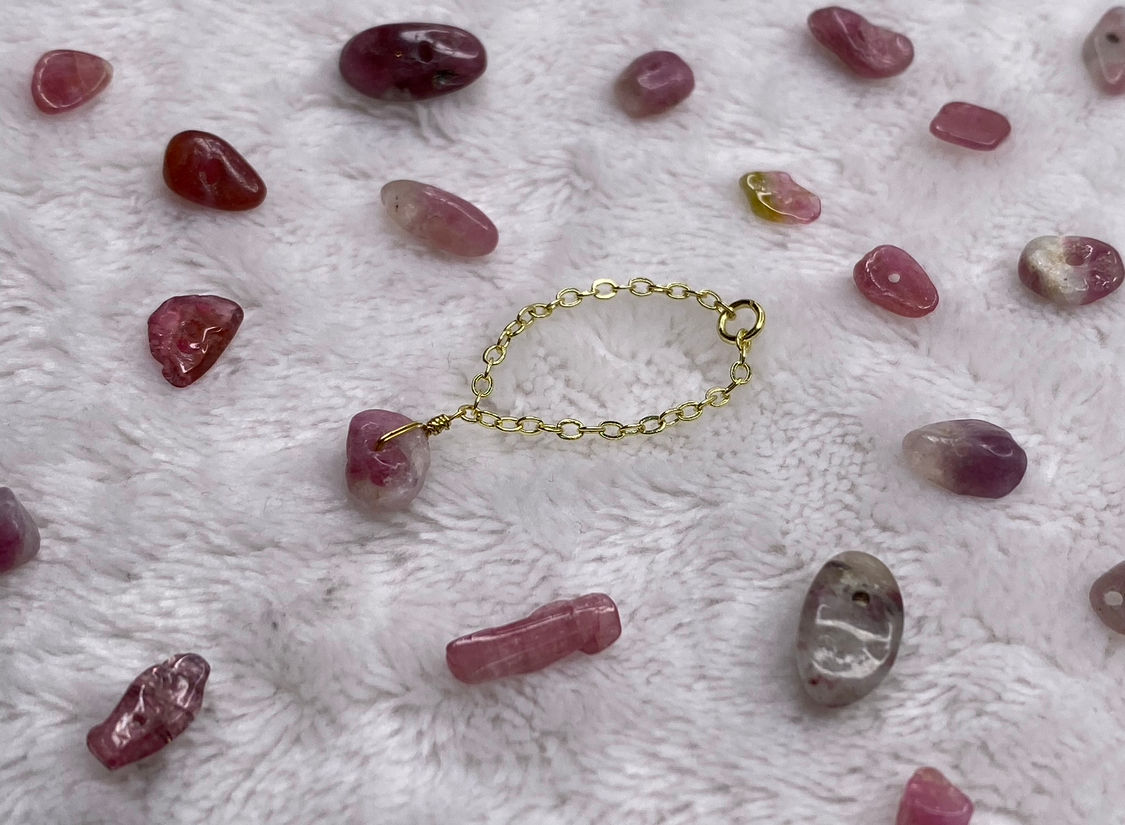 Pink Tourmaline Ring