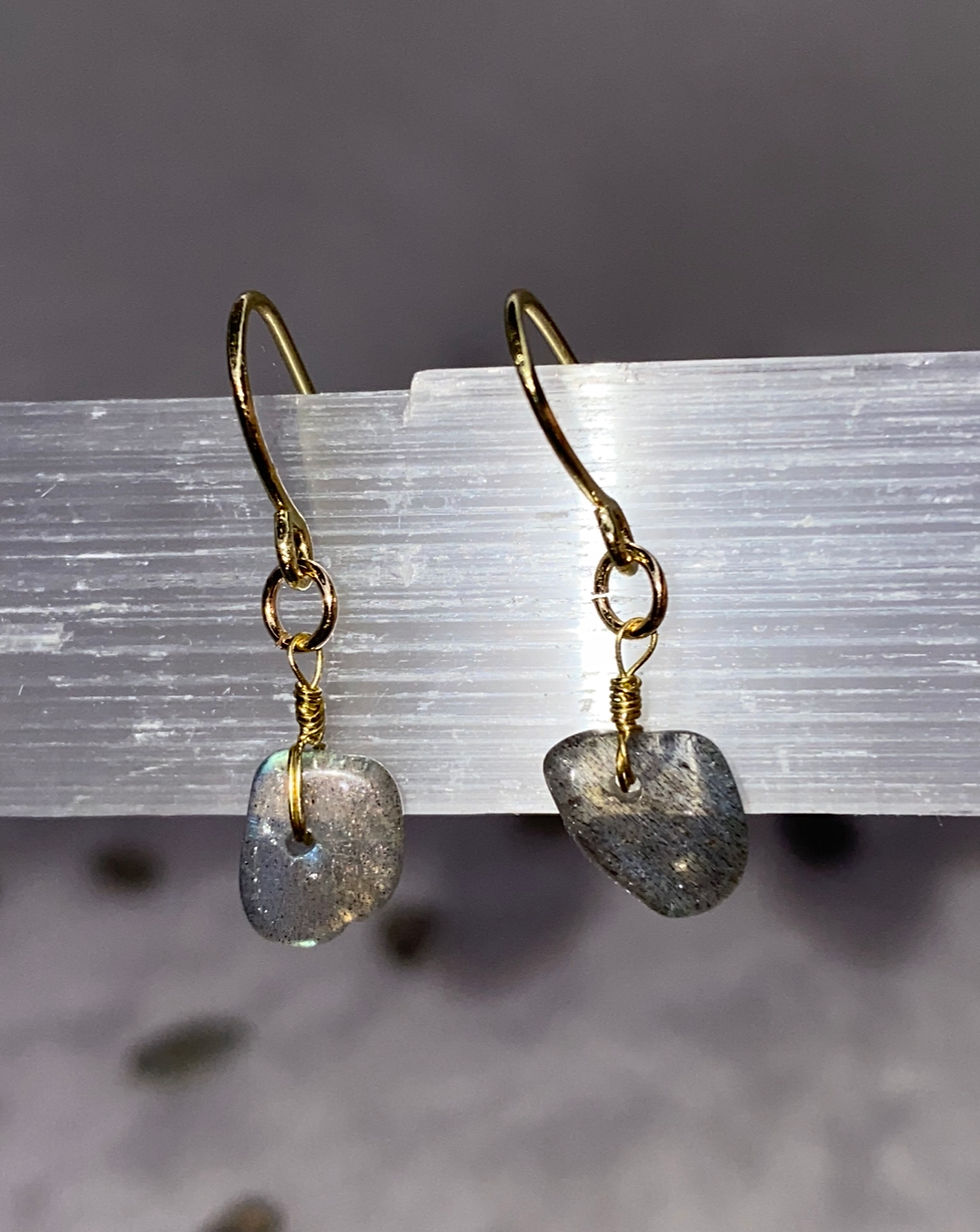 Thumbnail: Labradorite Earrings