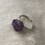 Thumbnail: Amethyst Adjustable Ring