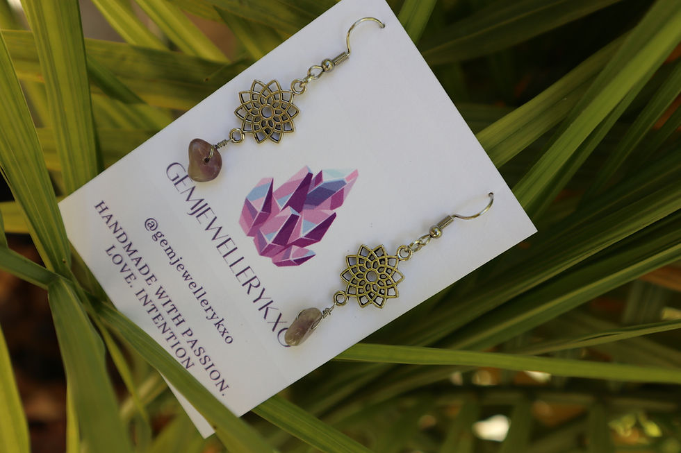 Thumbnail: Sahasrara - Crown Chakra Earrings 