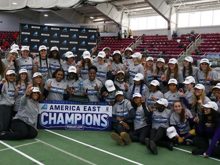 Women’s and Men’s Track & Field Take First and Second at America East Indoor Championships