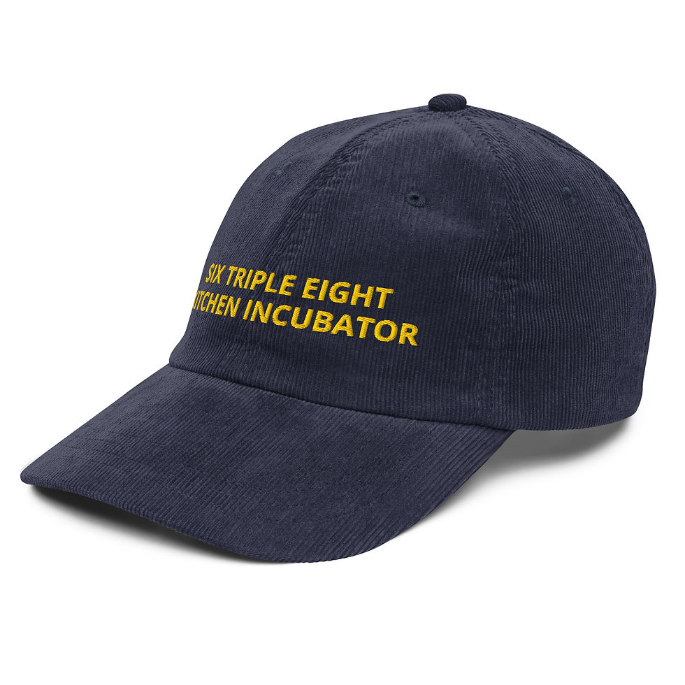 Thumbnail: SIX TRIPLE EIGHT KITCHEN Vintage corduroy cap