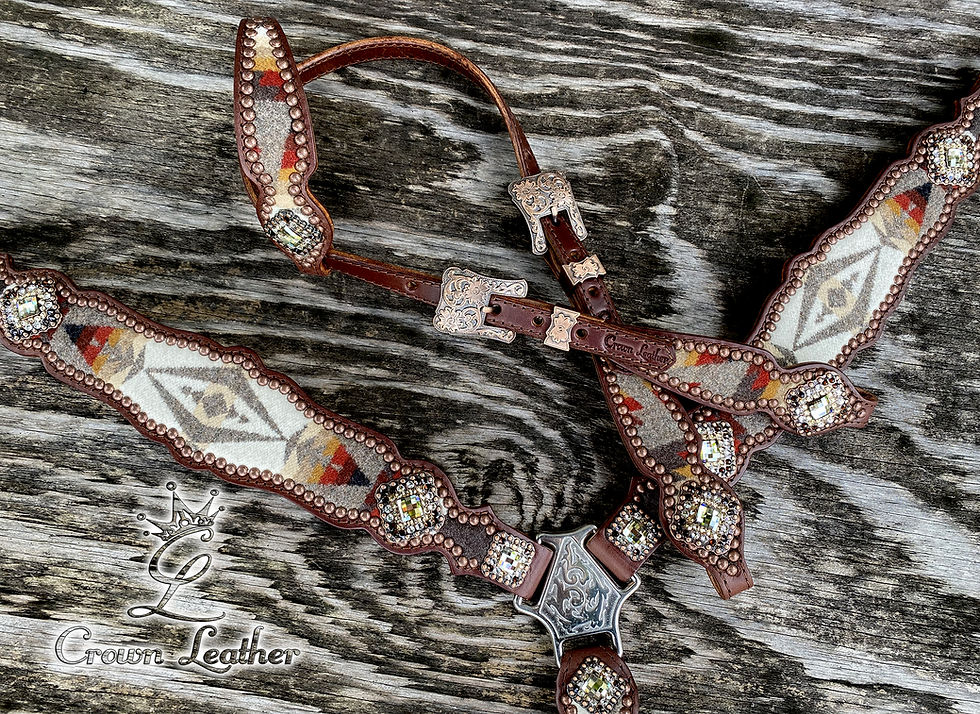 Thumbnail: 2014 Style Pendleton Pacific Crest Tack Set