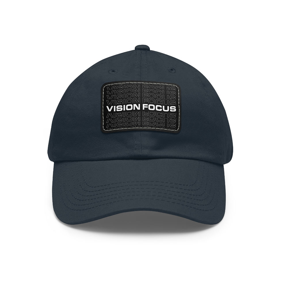 Thumbnail: Vision FOCUS Leather Patch Hat