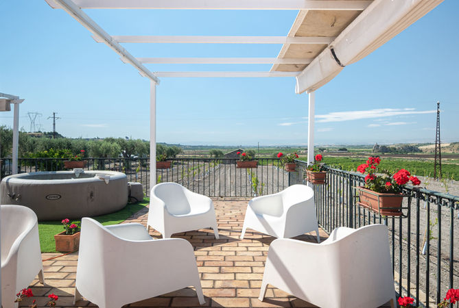 Oasi orange Villa con Jacuzzi