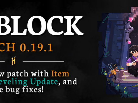 SkyBlock Patch 0.19.1 - Lien d'items, Leveling Update, Stash QoL, & Bug Fixes