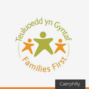families first caerphilly logo