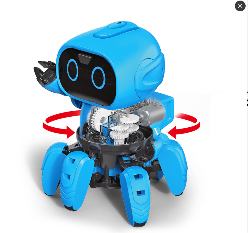 Thumbnail: Assembled Smart Obstacle Avoiding Robot