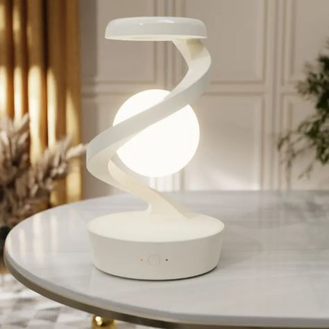 Miniatura: Rotating Moon Desk Lamp with Wireless Charging & Sensor Control