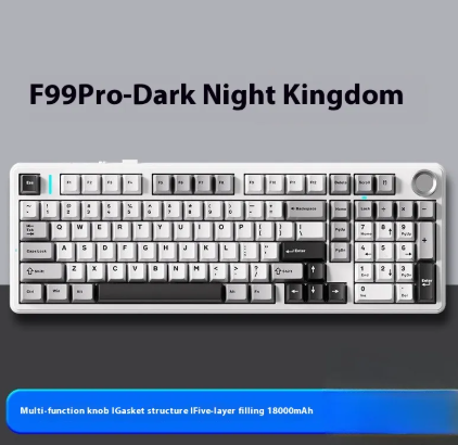Thumbnail: Wireless Three-model Bluetooth Office Keyboard