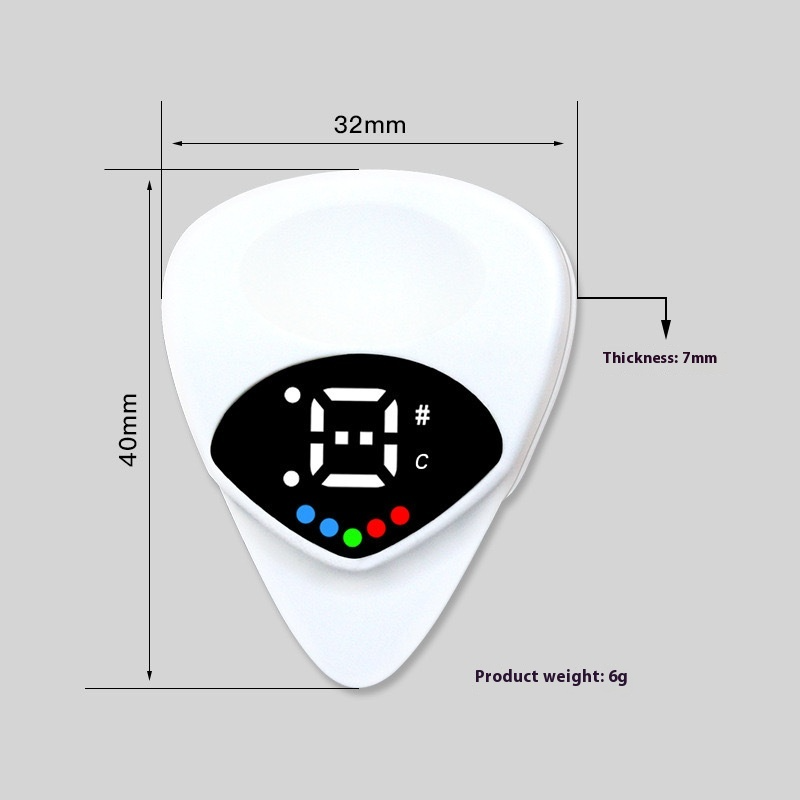 Thumbnail: Multifunctional Guitar Pick Tuner