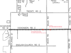 Dickenson Road Improvement Project - Construction Update
