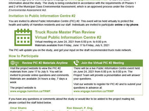Hamilton Truck Route Master Plan Review