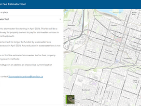 Stormwater Fee Estimator Tool Launches