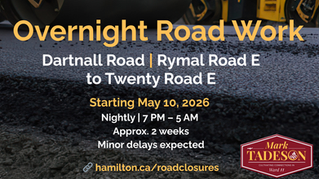Heads Up: Roadway Crack Sealing on Dartnall Road