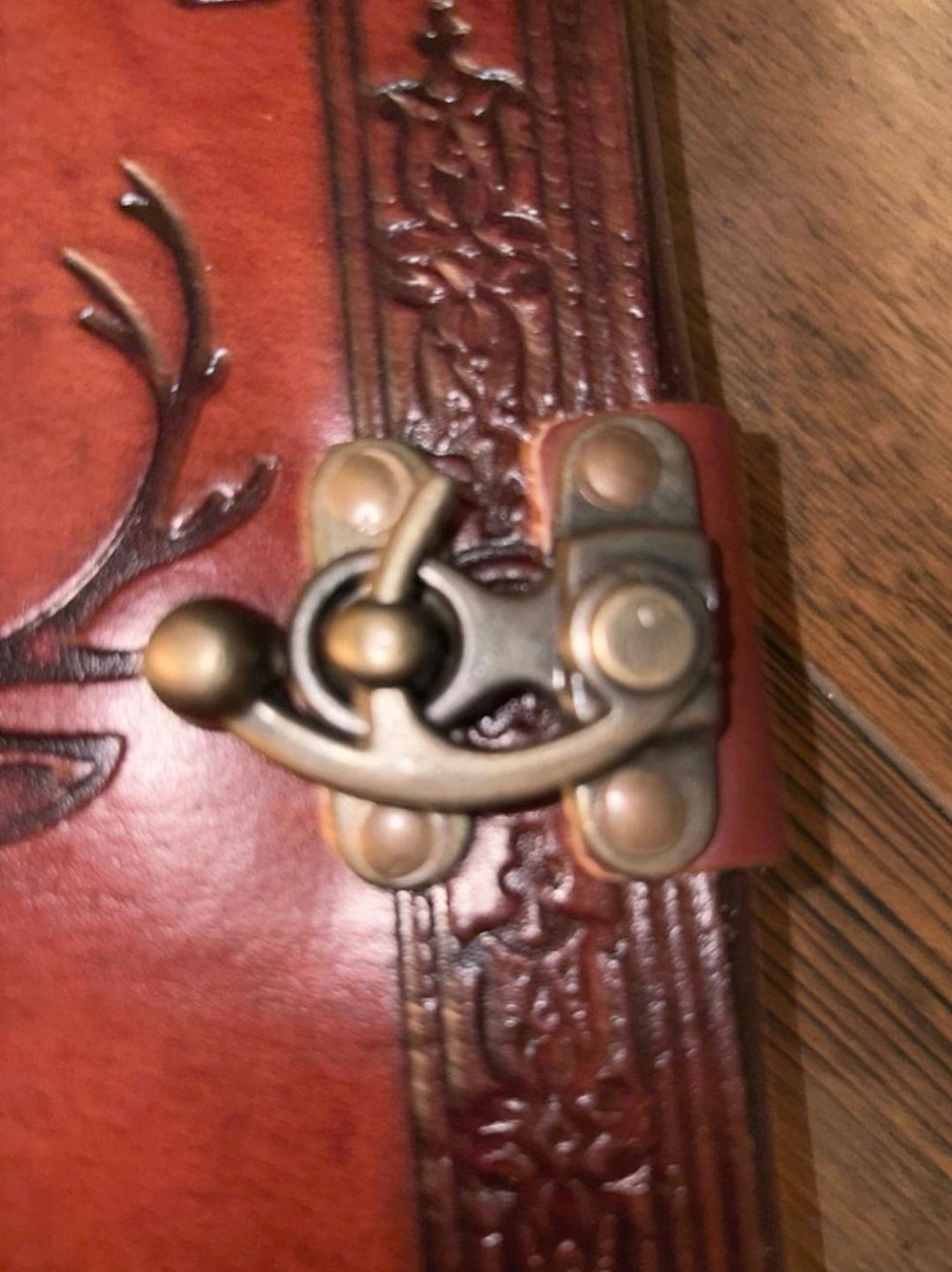 Thumbnail: Leatherbound Stag Notebook