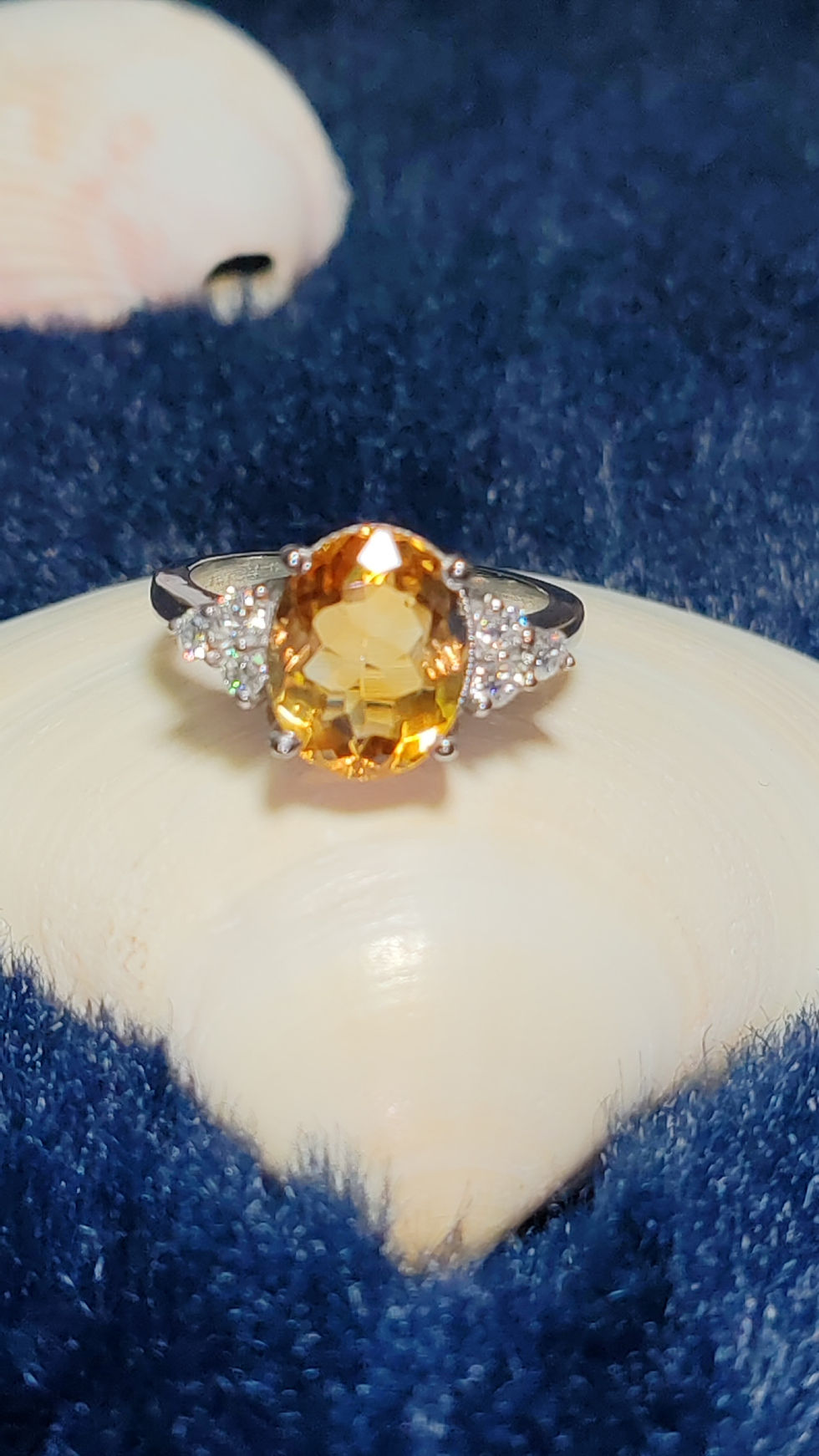 Thumbnail: Amazing Real Healed Citrine Ring | Money Stone | November Birthstone