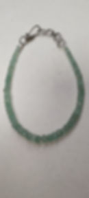 Thumbnail: Natural Strawberry Quartz Beaded Bracelet | Hook  Bracelet