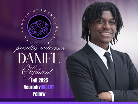 Meet Fall 2025 NeurodivURGENT Fellow: Daniel Oliphant
