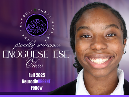 Meet Fall 2025 NeurodivURGENT Fellow: Enoguese "Ese" Okao