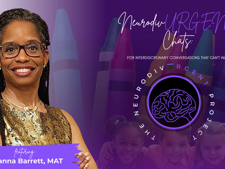 NeurodivURGENT Chats: Conference Edition - Jeanna Barrett, MAT