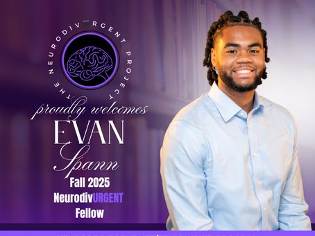Meet Fall 2025 NeurodivURGENT Fellow: Evan Spann