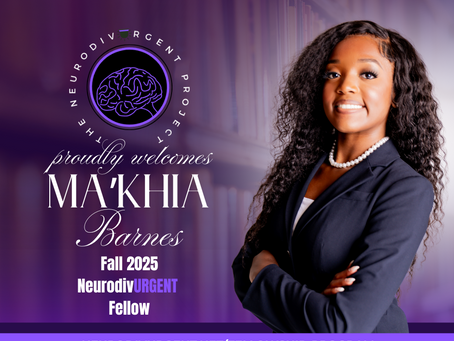 Meet Fall 2025 NeurodivURGENT Fellow: Ma'khia Barnes