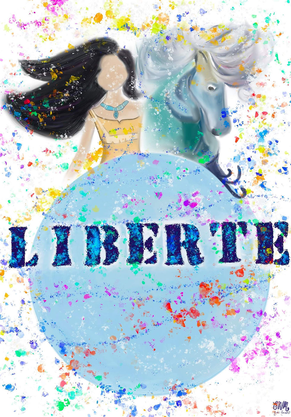 Poster Liberté des 12 vertus