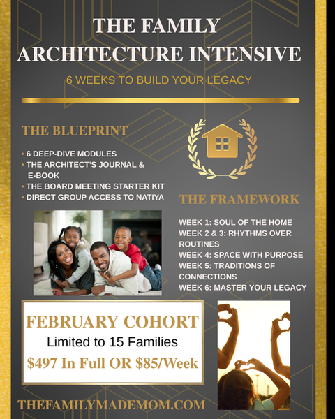 Family Architectural Intensive 6-Week Intensive 