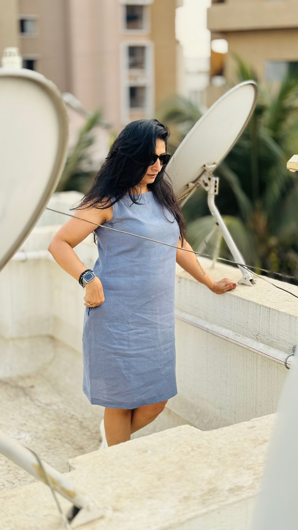 Thumbnail: City Steel Linen Dress