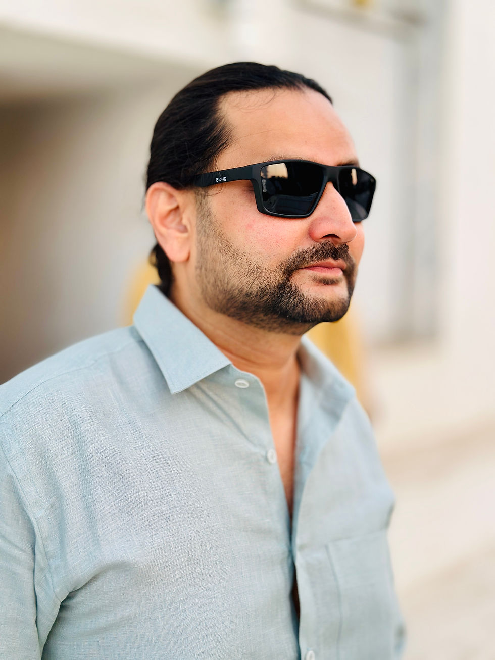 Thumbnail: Hush Blue Linen Shirt