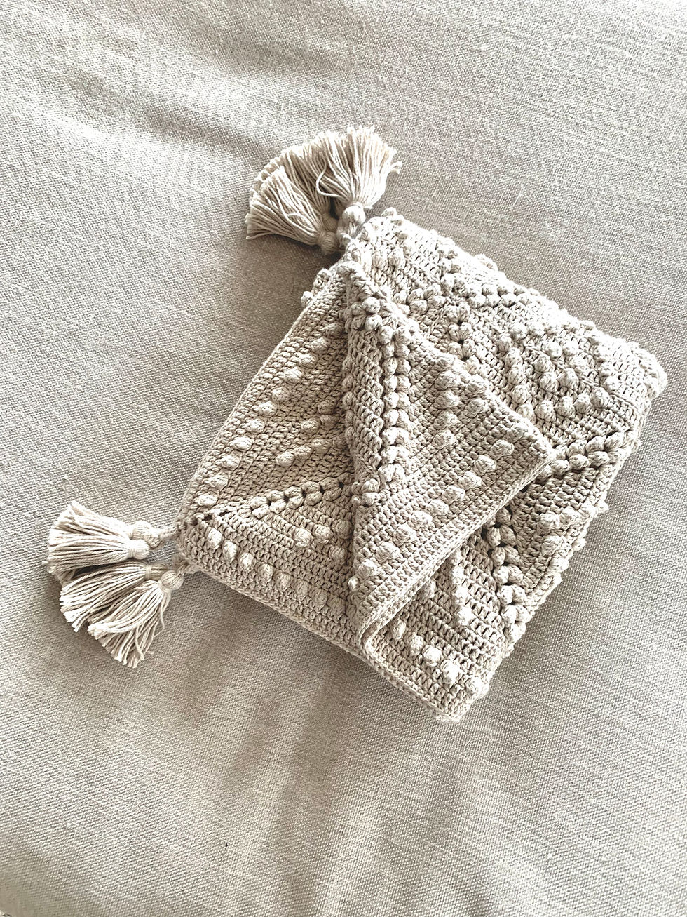 Thumbnail: Driftwood Dreams Hand Crochet Blanket | Heirloom Blanket | Handmade Luxury Throw