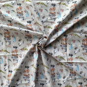 Disney Peter Pan Print Cotton Fabric