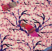 Gabriela Larios Maquilishuat Birds Large - Mid-Weight Cotton