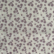 Lilac Floral by Rose and Hubble cotton poplin