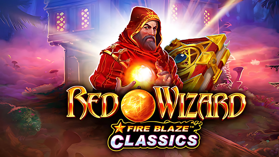 Logo do jogo Fire Blaze Red Wizard