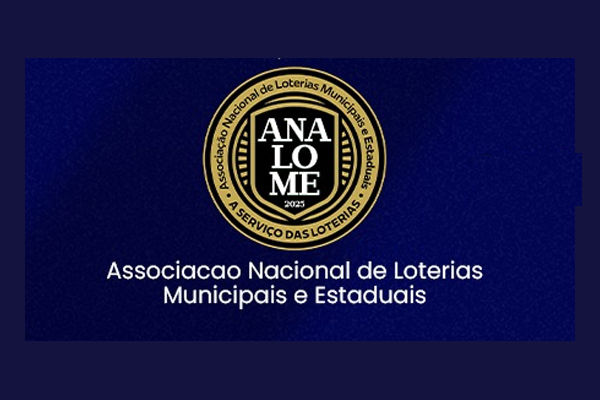 Logomarca da ANALOME, Associação Nacional de Loterias Municipais e Estaduais.