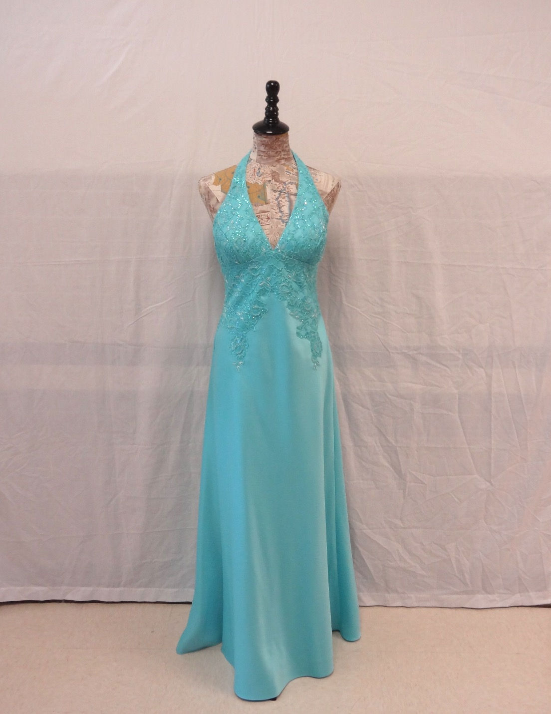 Turquoise Halter Top