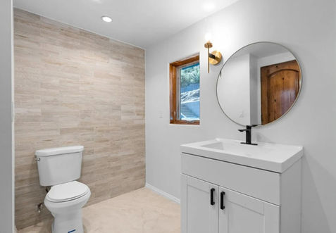 bathroom vanity installation remodel