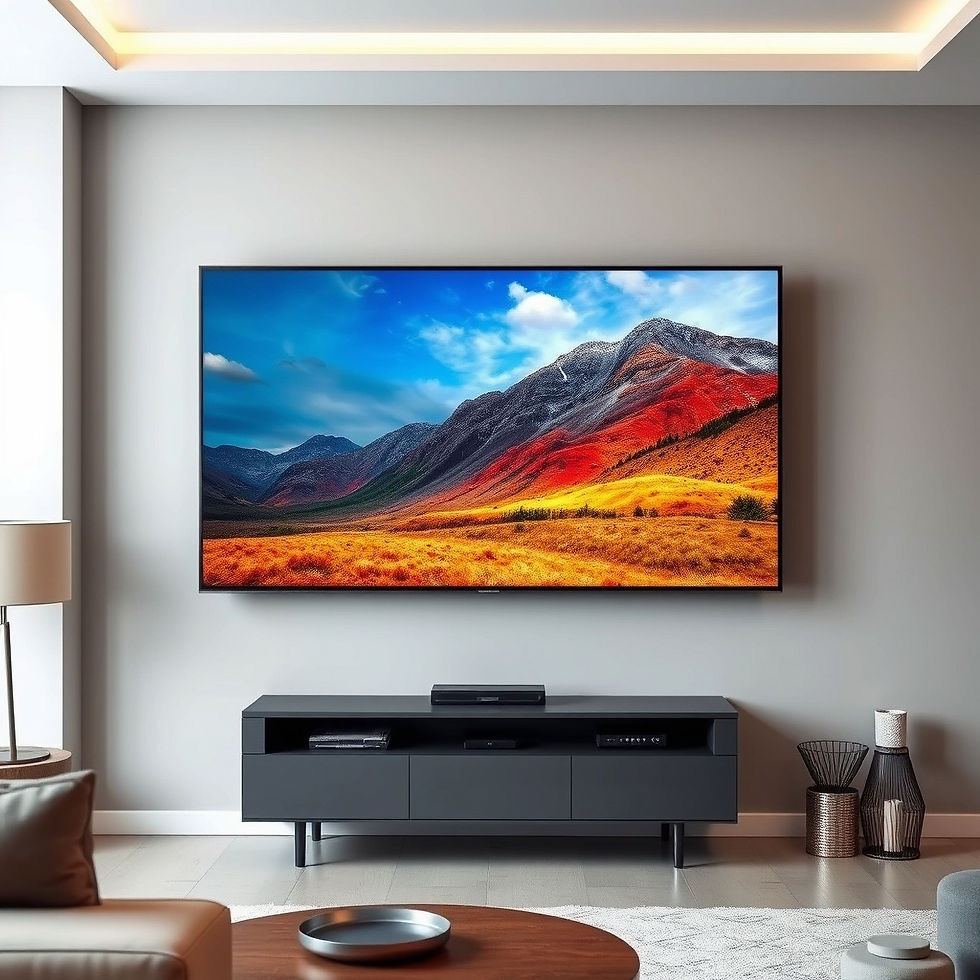a wall mounted tv in a modern home setting.jpg