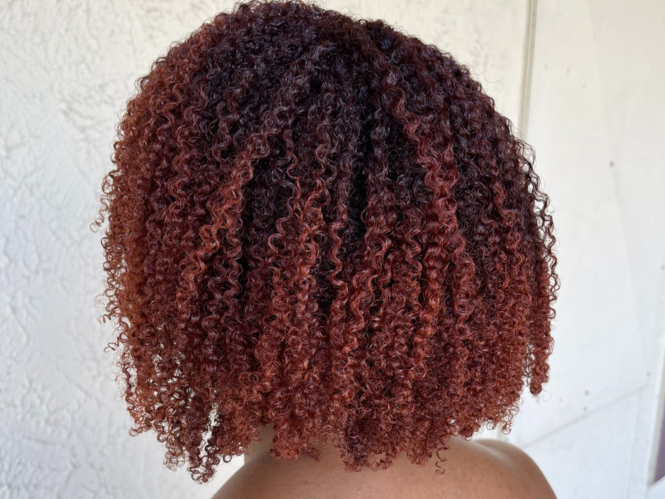 red curls