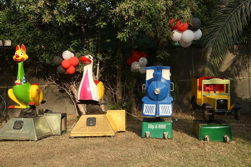 Token Rides Birthday party karachi