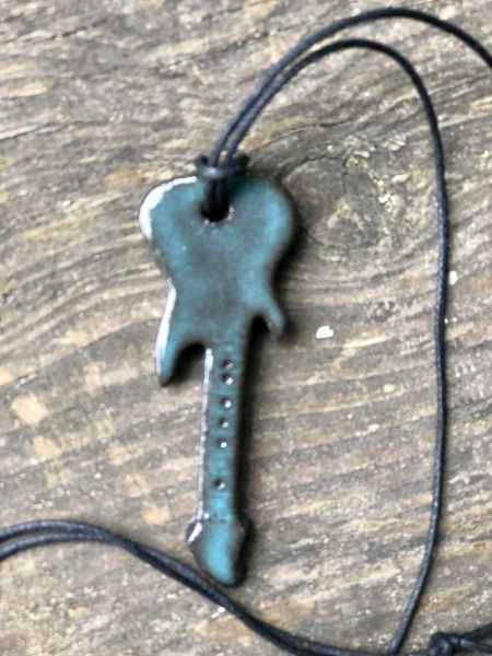 Thumbnail: gitaar hanger ketting